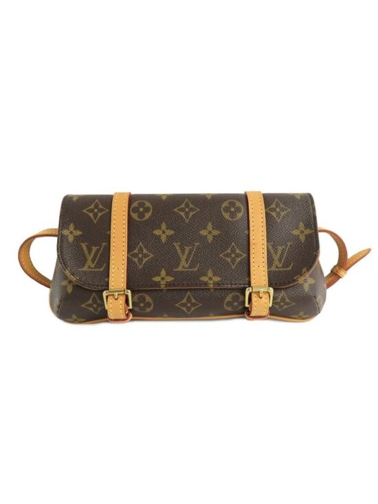 Louis Vuitton Pochette Marel Monogram Waist Bag Belt - Picture 1 of 10
